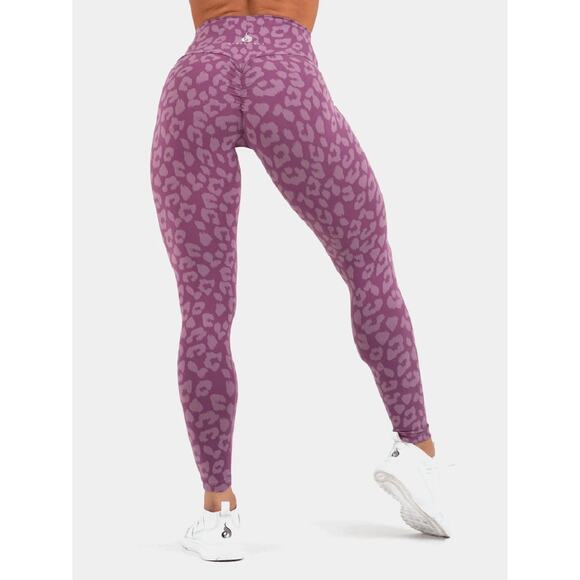 Ryderwear size XS (?) INSTINCT Scrunch Bum Leggings form fitting purple EUC - Picture 4 of 10